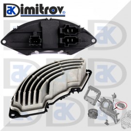 Резистор парно Alfa Romeo Citroen Fiat Opel Peugeot Vauxhall